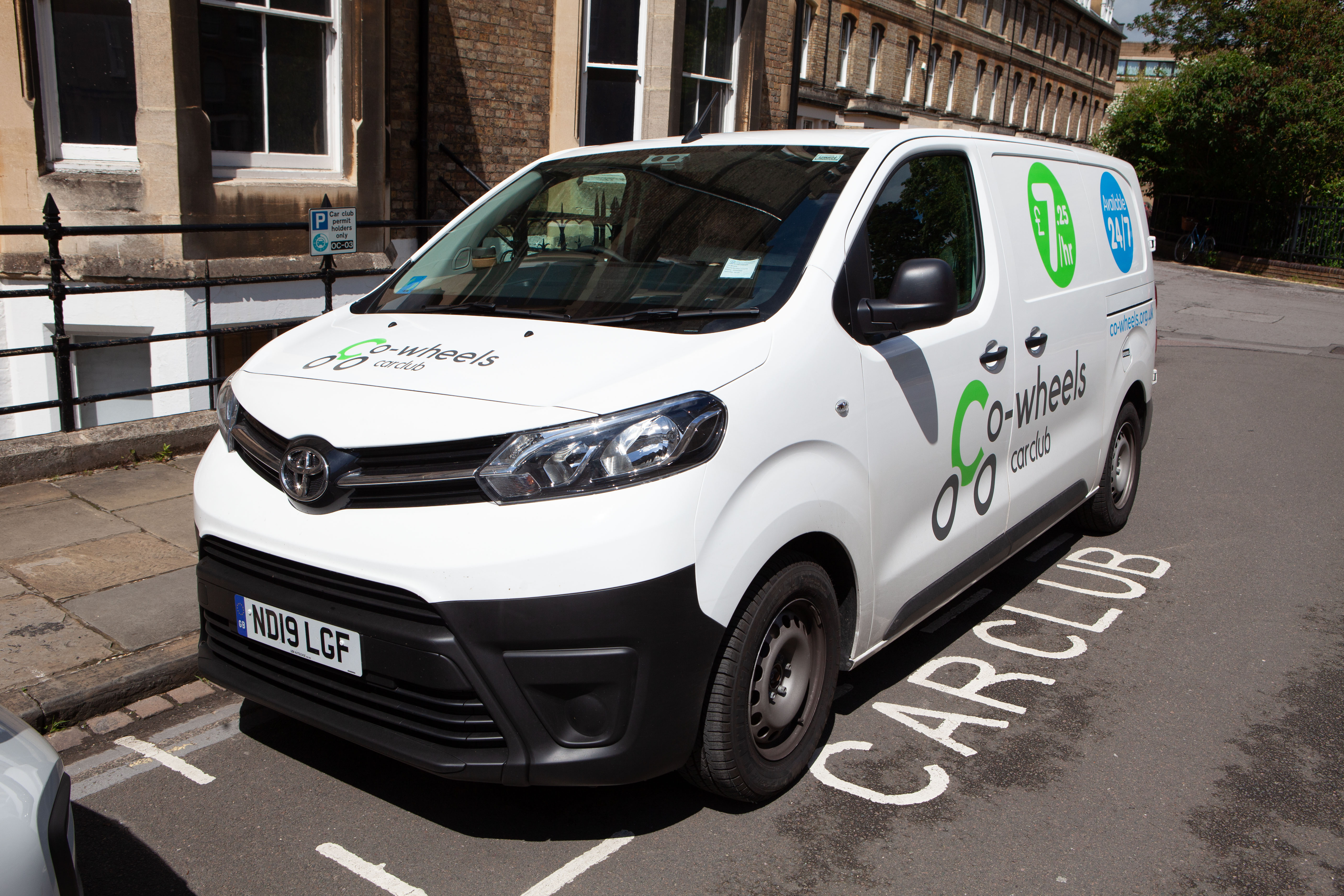 Toyota Proace (Van) Cowheels Car Club